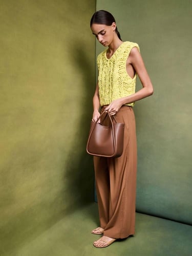 حقيبة توت ميني ليلى الأنبوبية/ مديم