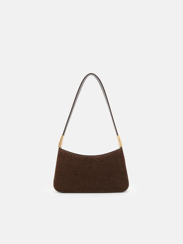 حقيبة كتف جاتيه - Brown