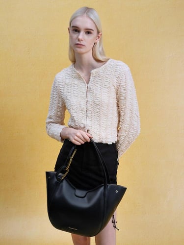 حقيبة كورا المعدنية - سوداء مقاس /M