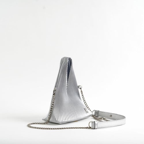 حقيبة هوب بيتيت سيلفر/ ريبليت - repleat bag