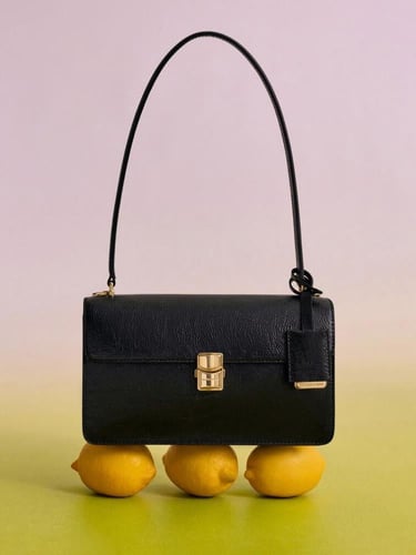 حقيبة كتف من سلسلة حبلية من أسيلين