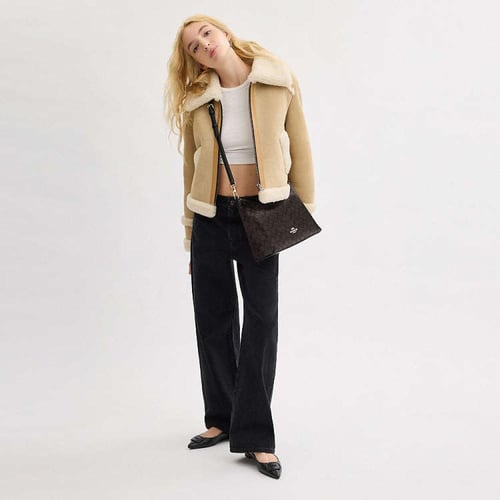 حقيبة كتف لوريل- براند coach/ متعدد الألوان