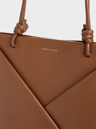 حقيبة تسوق ميدوري ذات التصميم الهندسي