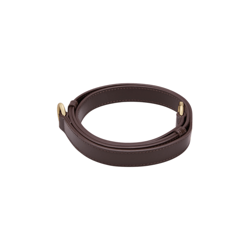 حقيبة كتب جلدية بلون الشوكولاتة 25