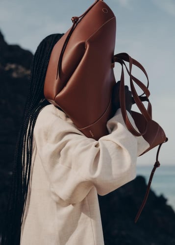 حقيبة بولين باريس المقاس الكبير