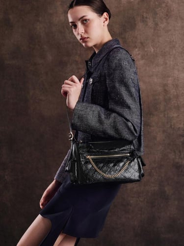 حقيبة كتف مبطنة مزدوجة / C&K