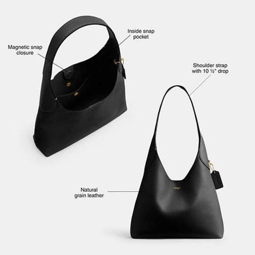 حقيبة كتف بروكلين 28 / براند كوتش