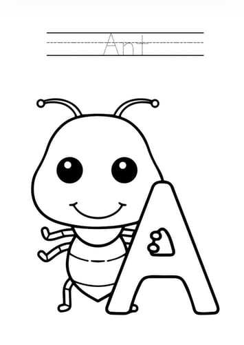 حروف وحيوانات انجليزيه / pdf