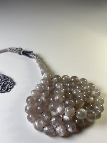 مسباح بكلايت شبيه فضة طرابزونية - فضائي