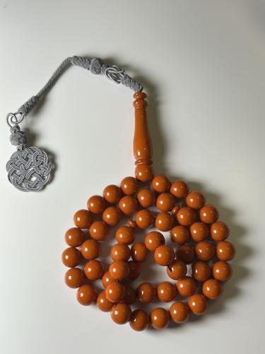 مسباح بكلايت شبيه فضة طرابزونية - جملي