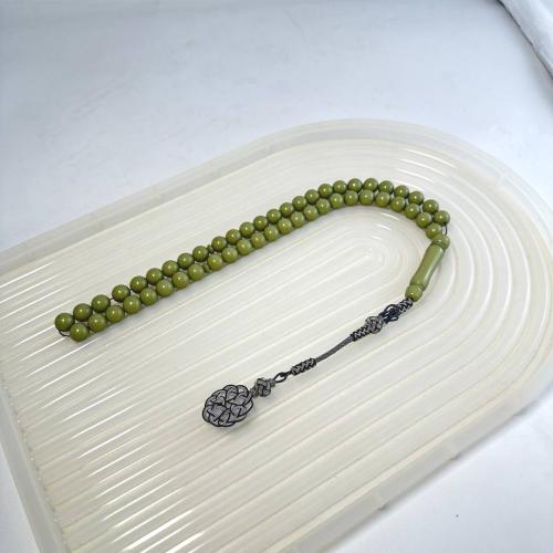 مسباح بكلايت شبيه فضة طرابزونية - بستاشيو