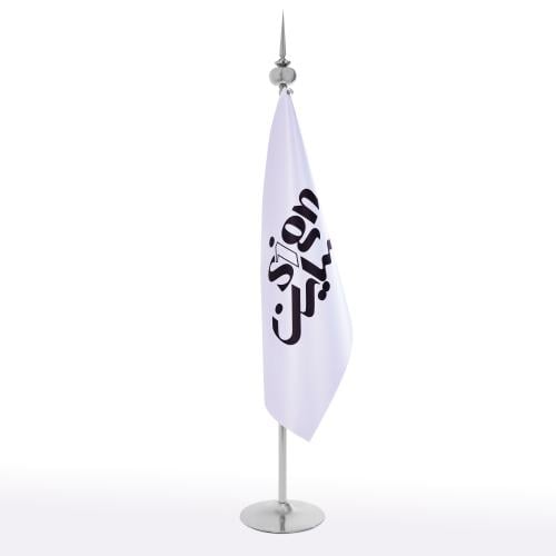 أعلام طباعة خاصة داخلي فاخر بدون سارية