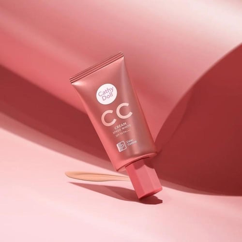 كاثي دول كريم Cathy Doll Speed ​​White CC بعامل حم...