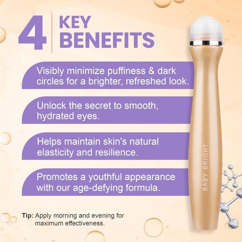 سيروم رول لشد تجاعيد تحت العين من بيبي برايت بالبت...