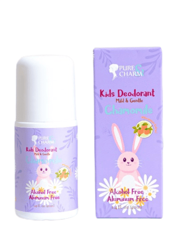 مزيل عرق للجسم للاطفال من بيور تشارم