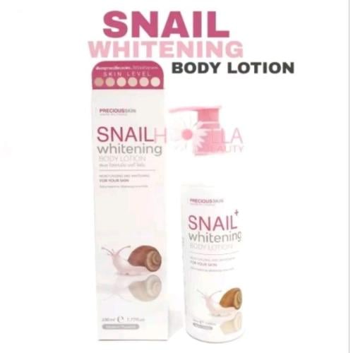 لوشن تبييض الجسم بخلاصة الحلزون من شركة بريشس سكين
