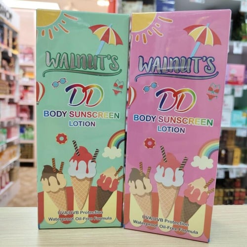 لوشن واقٍ من الشمس للجسم من WALNUTS DD بعامل حماية...