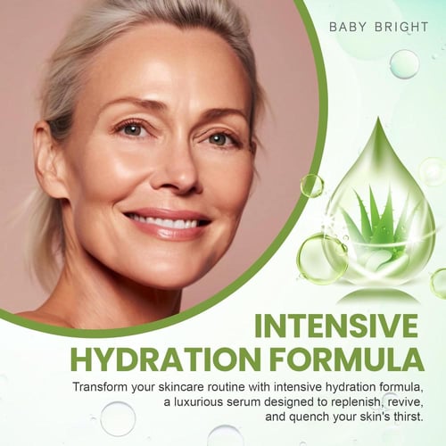 سيروم رول تحت العين من بيبي برايت بخلاصة الصبار وا...