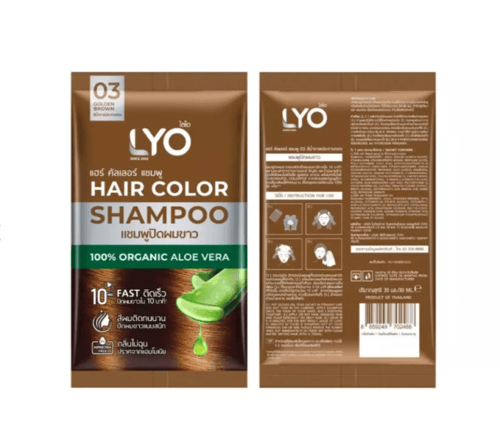 صبغه شعر من LYO لتغطية الشعر الابيض - بني فاتح