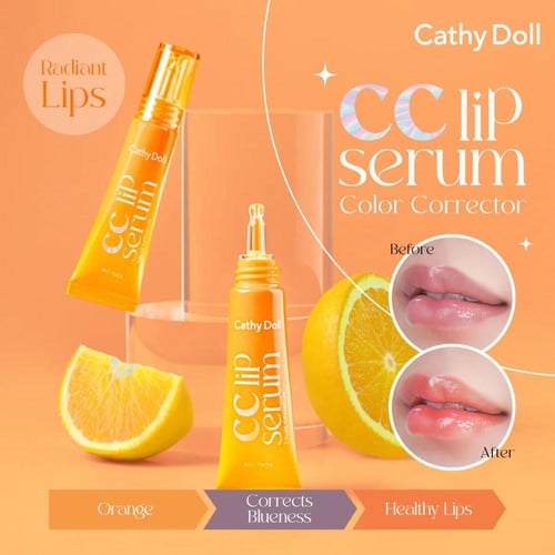 مصحح لون الشفاه كاثي دول سي سي بالبرتقال