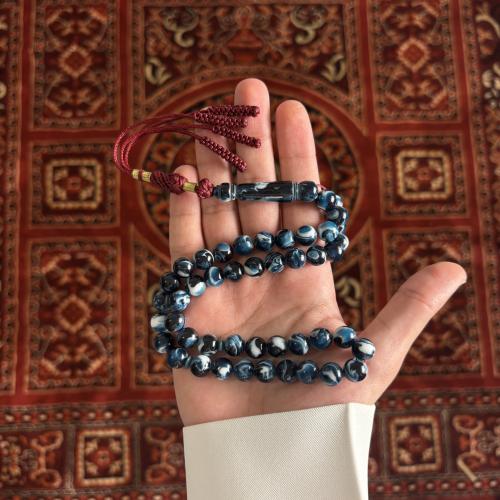 Black curly Bakelite