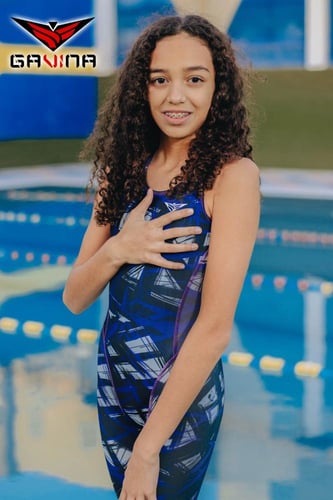 مايوه بناتي تدريب 4017