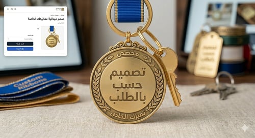 ميدالية مخصصة