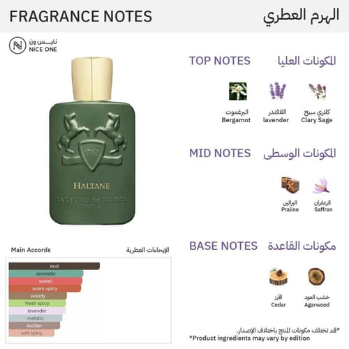 عطر رجالي او دي بارفيوم هالتين من بارفيومز دي مارل...