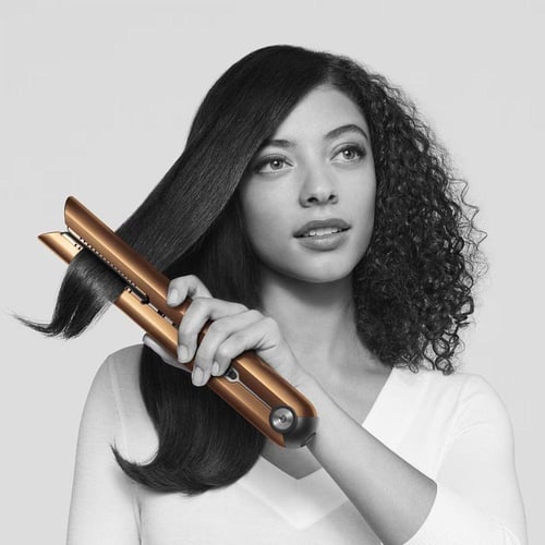 مملس شعر كهربائي دايسون كورال - نحاسي/ذهبي بشاشة ر...