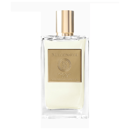 Perfume Eau de Parfum For Your Love from Mizensir - transparent bottle with gold cap