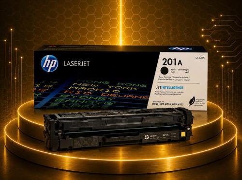 حبر HP 201A أصلي أسود CF400A لطابعات Color LaserJe...
