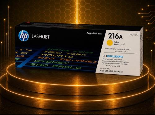 حبر HP 216A أصلي أصفر W2413A خرطوشة تونر HP 216A أ...