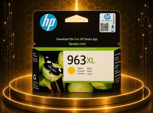 حبر HP 963XL أصلي أصفر لطابعات HP OfficeJet Pro 90...