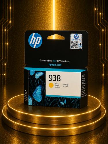 حبر HP 938 أصفر أصلي لطابعات HP OfficeJet Pro 9120...