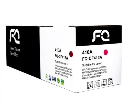 حبر ليزر FQ متوافق مع CF413A 410A أرجواني