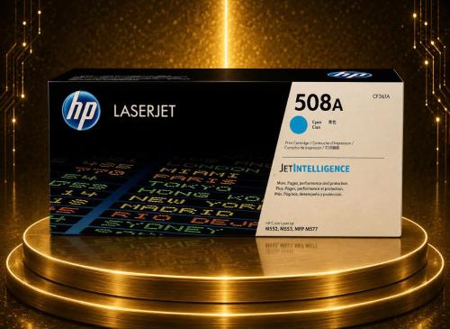 حبر HP 508A سماوي أصلي CE400A لطابعات HP Color Las...