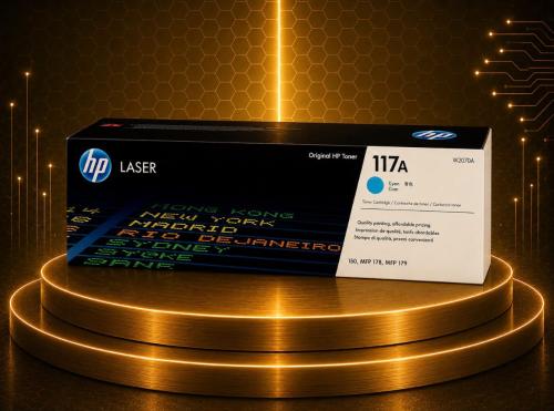 حبر HP 117A أصلي سماوي W2071A لطابعات Color Laser...