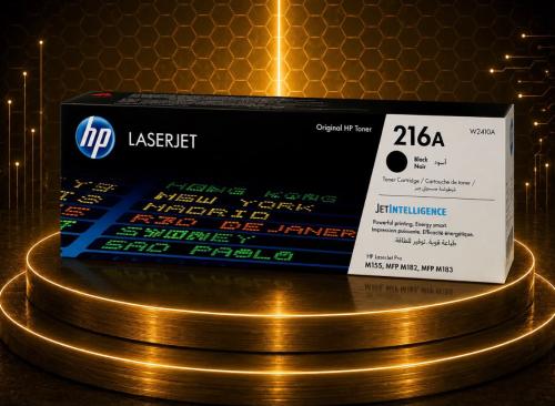 حبر HP 216A أصلي أسود W2410A لطابعات HP Color Lase...