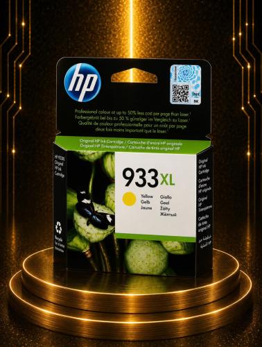 حبر HP 933XL أصلي أصفر CN056AE لطابعات HP OfficeJe...