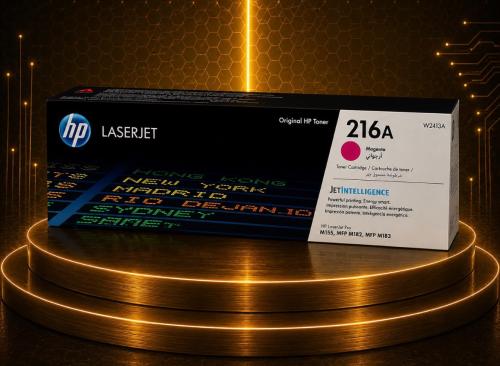 حبر HP 216A أصلي أرجواني W2412A لطابعات HP Color L...