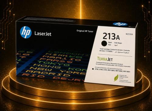 حبر HP 213A أسود أصلي W2130A لطابعات HP Color Lase...