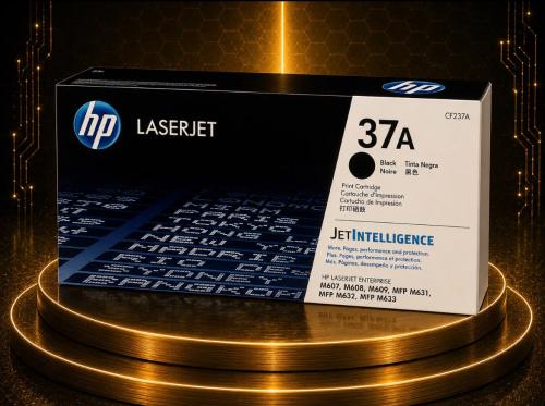 حبر HP 37A أسود أصلي CF237A لطابعات HP LaserJet En...
