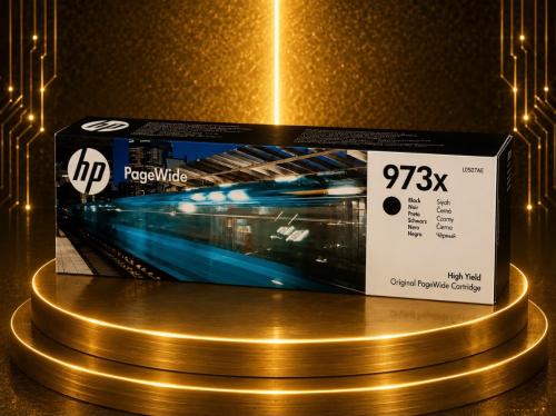 حبر HP PageWide 973X أسود أصلي L0S07AE لطابعات HP...