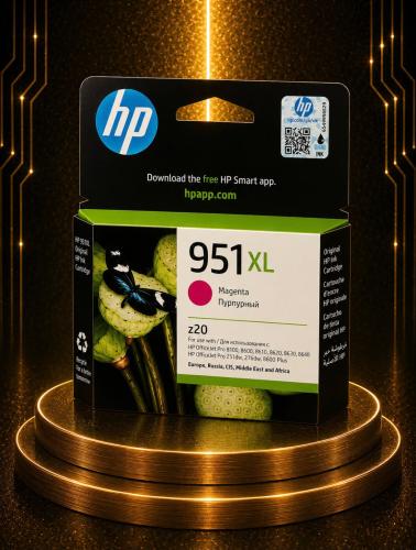 حبر HP 951XL أرجواني أصلي CN047AE لطابعات HP Offic...