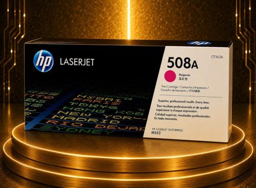 حبر HP 508A ارجواني أصلي CF361A لطابعات HP Color L...