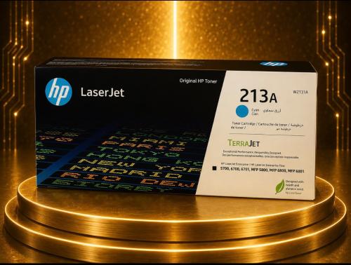 حبر HP 213A سماوي أصلي W2131A لطابعات HP Color Las...