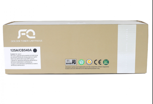 حبر ليزر FQ 125A الذهبي متوافق مع CB540A اسود