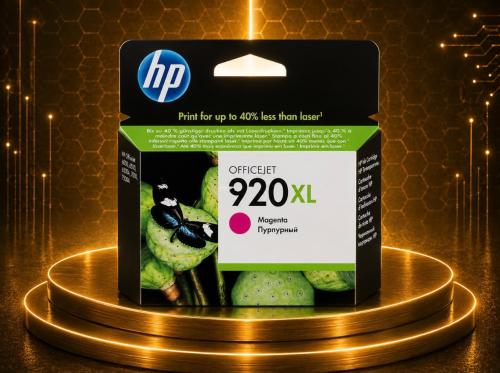 حبر HP 920XL أصلي أرجواني (Magenta) لطابعات HP Off...