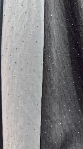 جلابية كلوش مزينة بفصوص