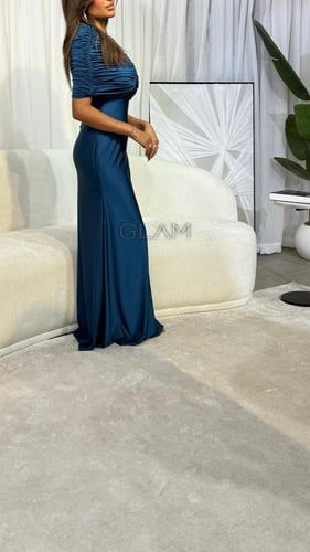 فستان سهرة جيرسيه